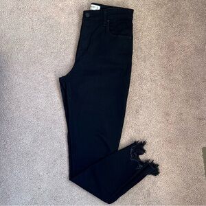 Abercrombie & Fitch | The Super Skinny Ankle High Rise Jean | Black | W 4/ 27 R